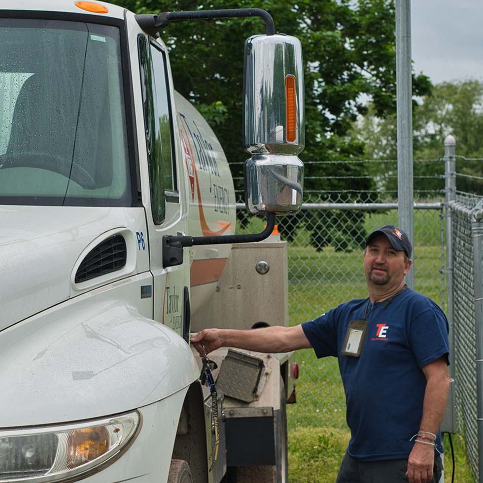 Propane Delivery Truck