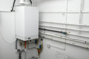 image of a residential boiler