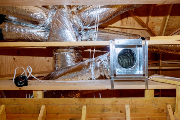 HVAC ductwork installed at home depicting understanding HVAC ductwork