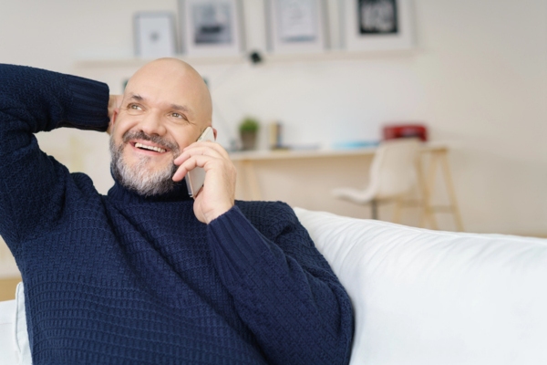 homeowner calling for oil delivery depicting Will call option